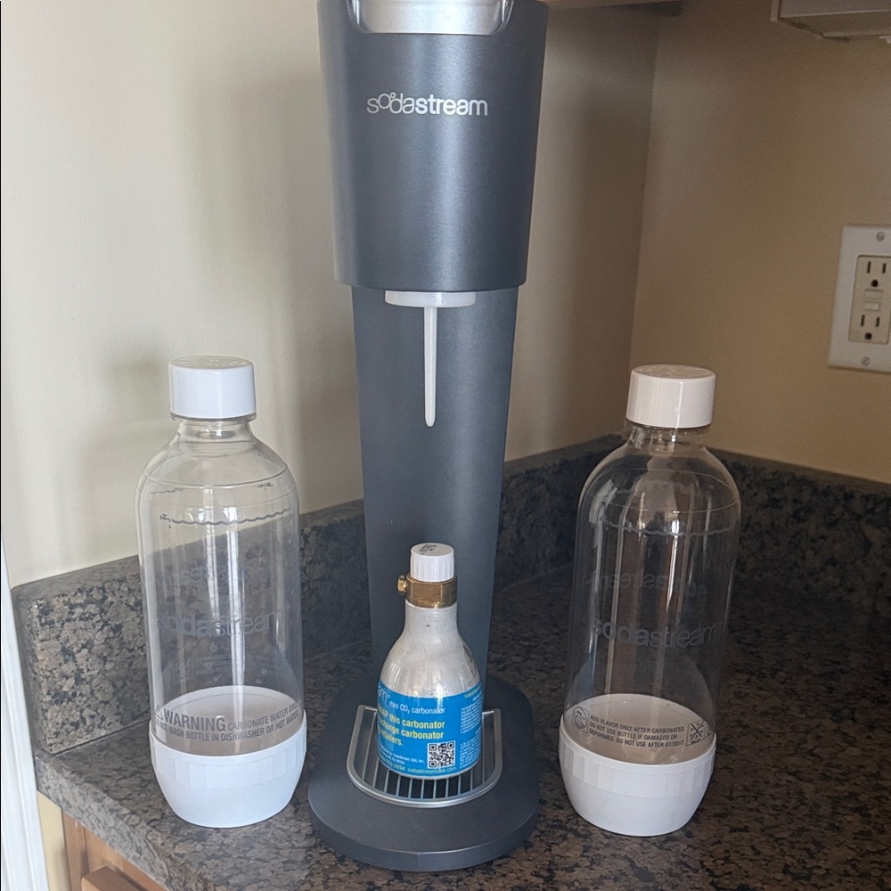 SodaStream Black Sparkling Water Maker